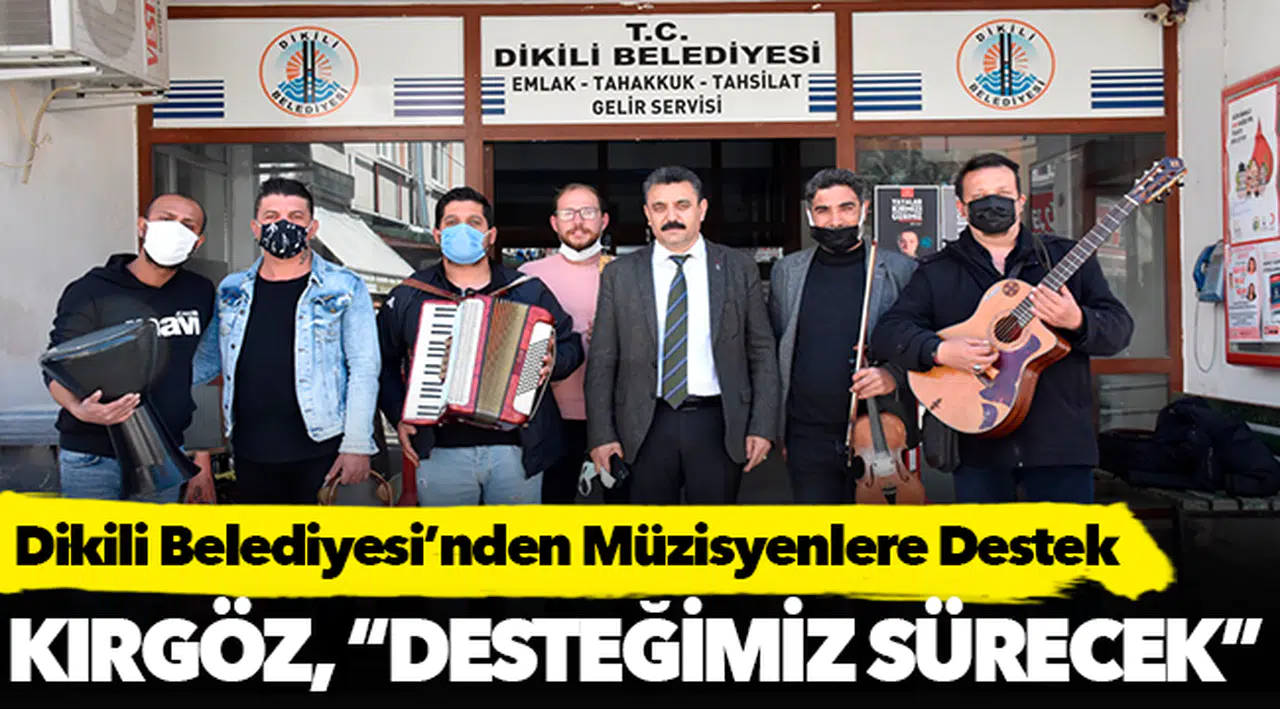 Dikili Belediyesi’nden Müzisyenlere Destek