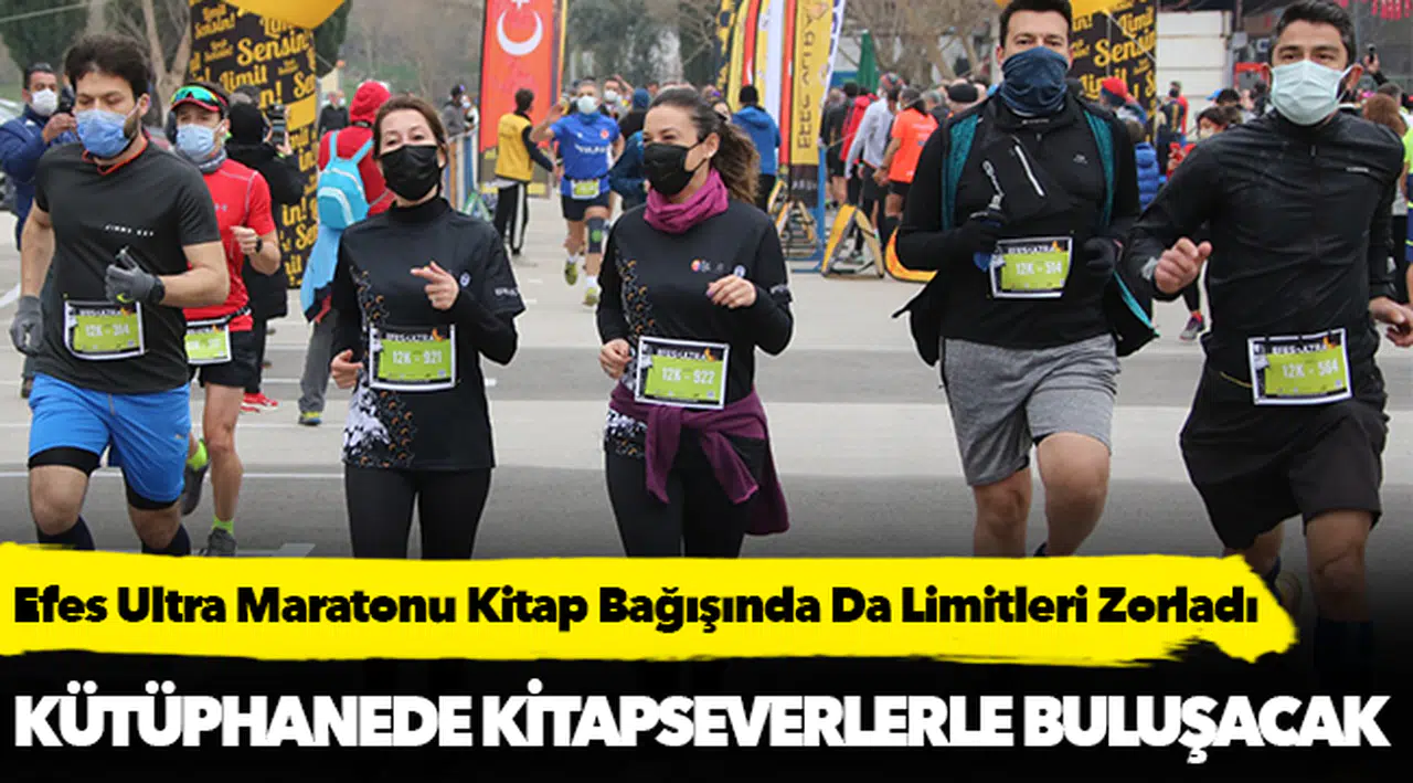 Efes Ultra Maratonu Kitap Bağışında Da Limitleri Zorladı