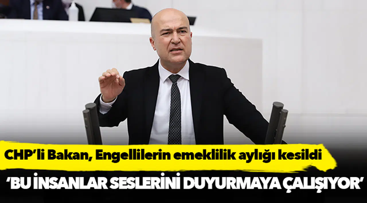 Engellilerin emeklilik aylığı kesildi