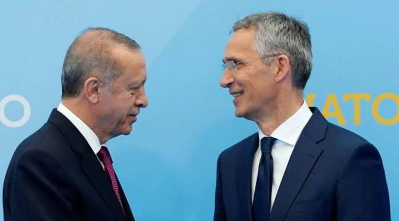 Erdoğan NATO Genel Sekreteri Stoltenberg'le görüştü