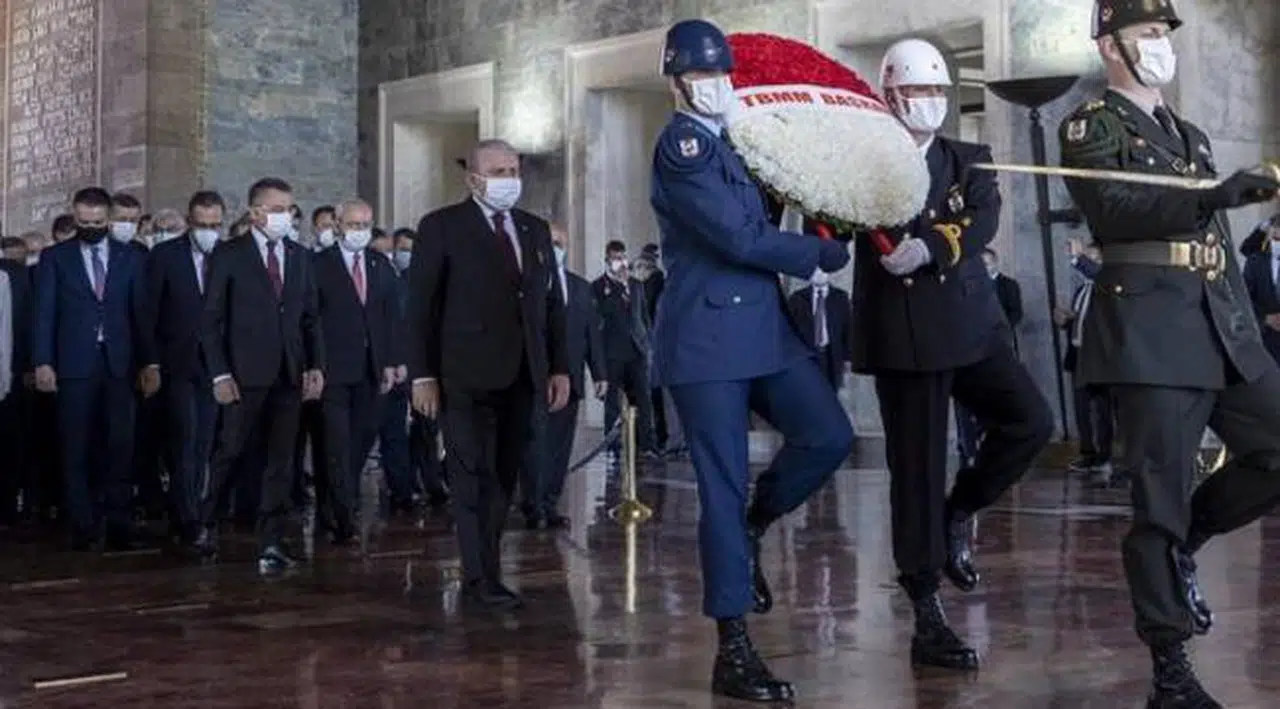 Erdoğan ve Bahçeli, Anıtkabir'deki 23 Nisan törenine katılmadı