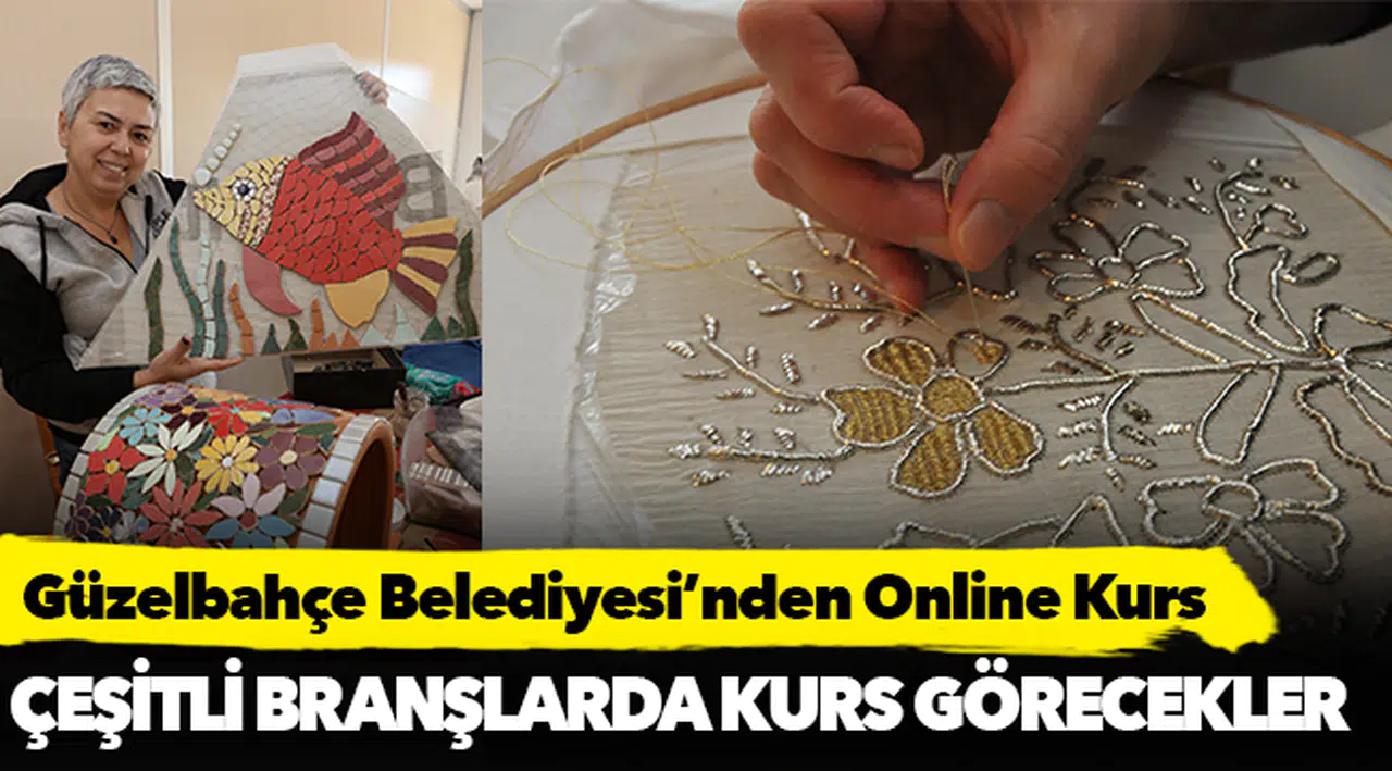 Güzelbahçe Belediyesi’nden Online Kurs