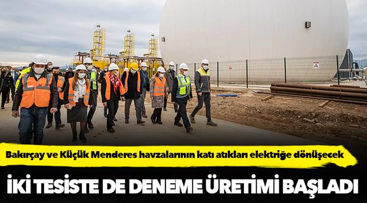 İki tesiste de deneme üretimi başladı