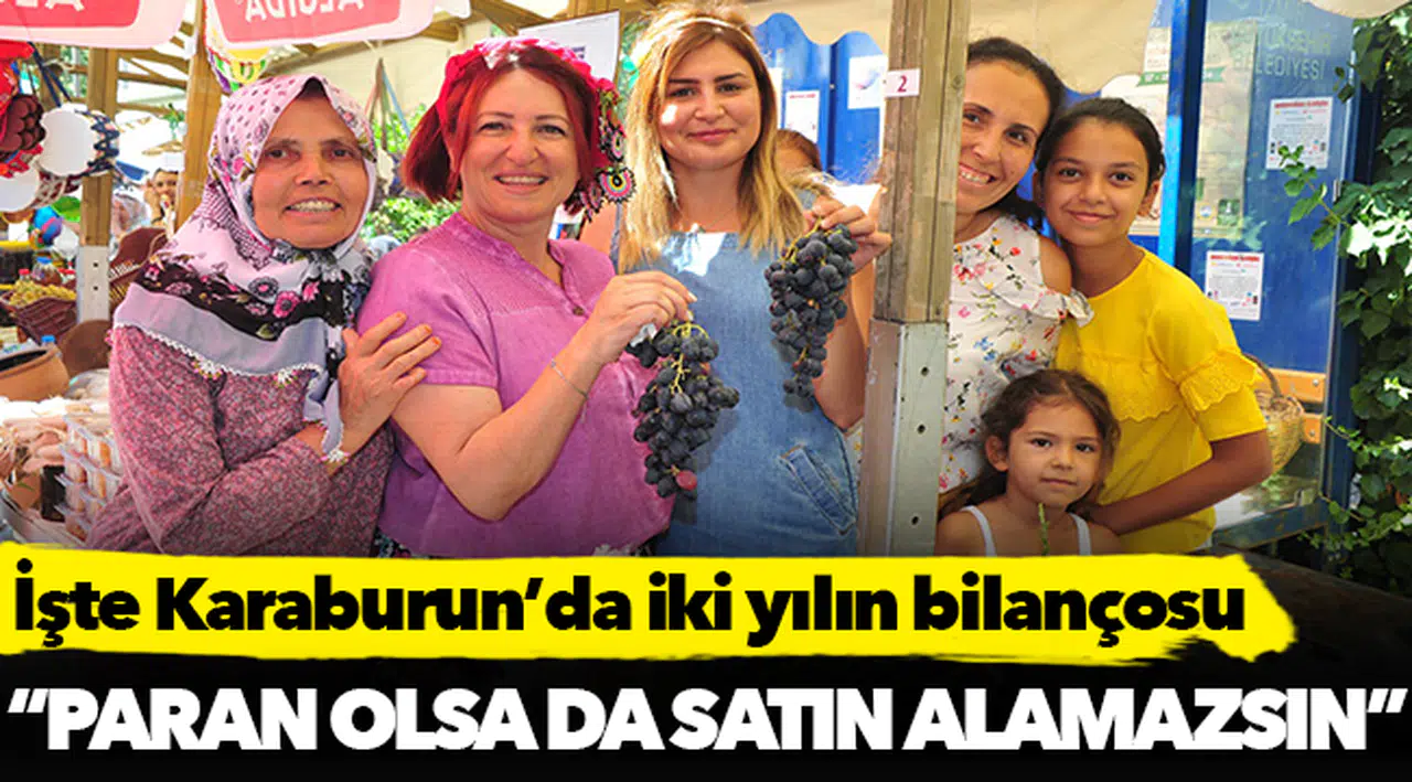 İşte Karaburun’da iki yılın bilançosu