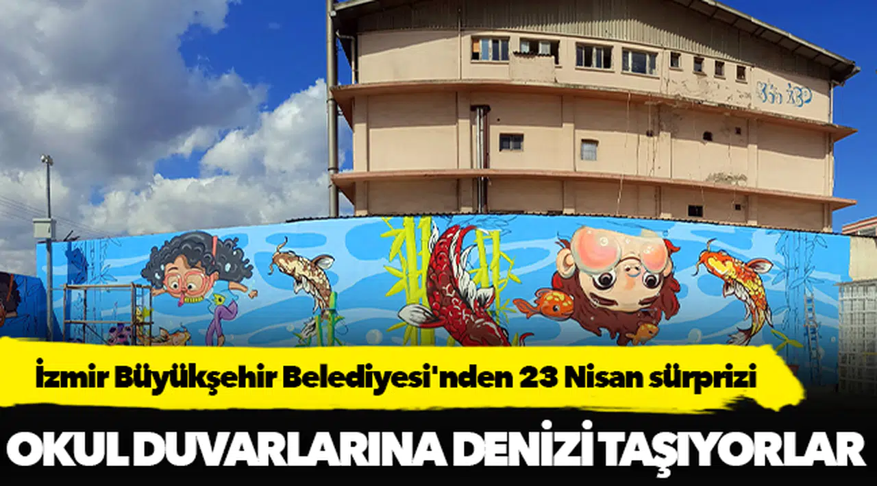 İzmir Büyükşehir Belediyesi'nden 23 Nisan sürprizi