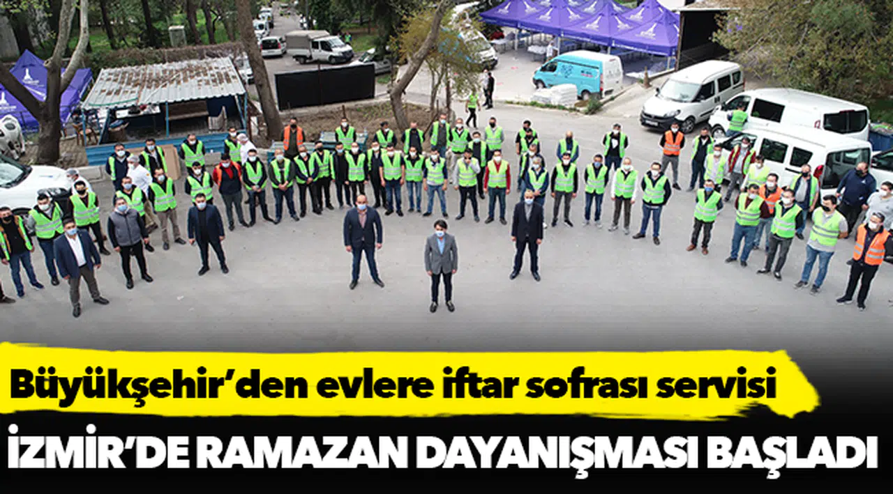 İzmir’de Ramazan dayanışması başladı