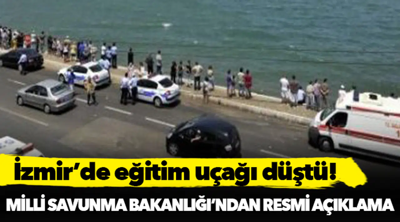 İzmir Foça'da askeri helikopter düştü