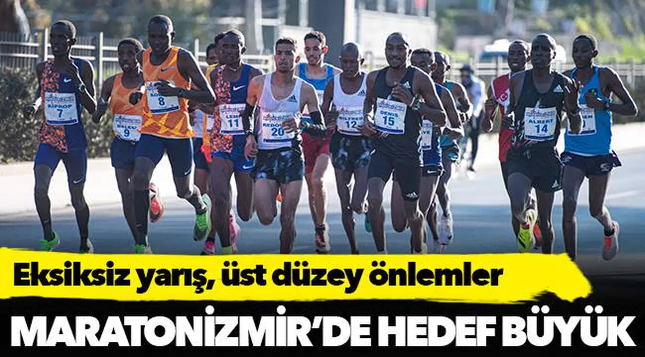 Maratonİzmir’de hedef büyük