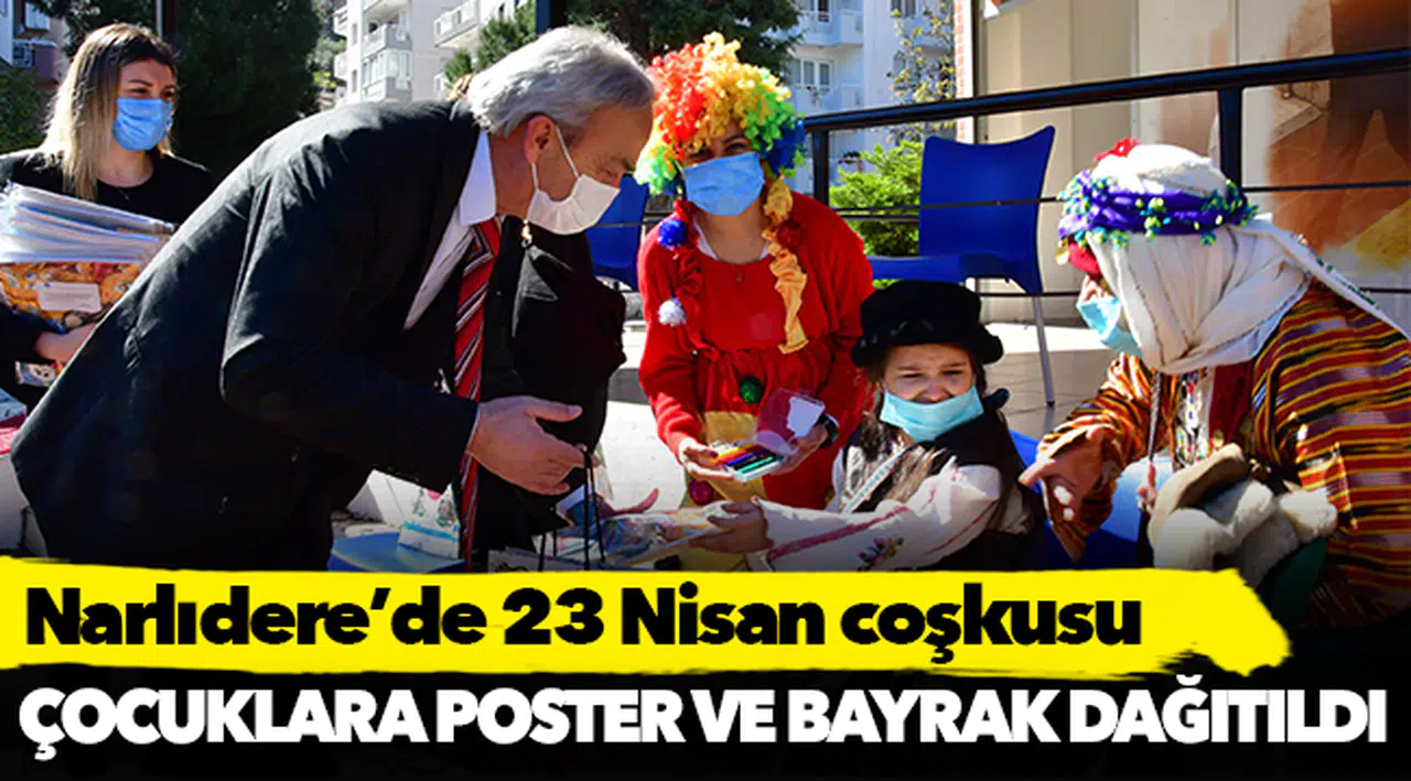 Narlıdere’de 23 Nisan coşkusu