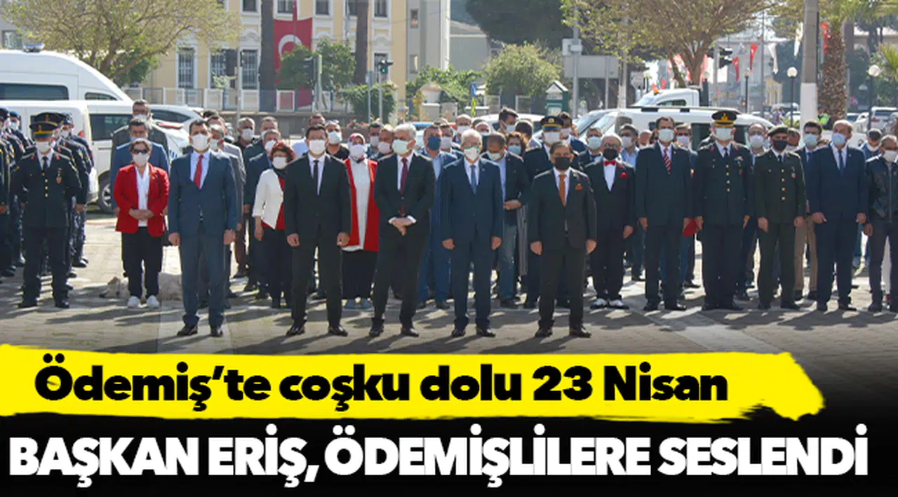 Ödemiş’te coşku dolu 23 Nisan