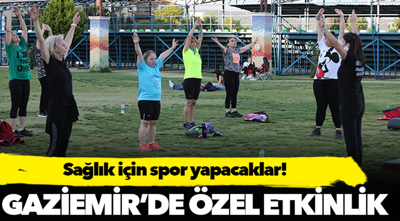 Sağlık için spor yapacaklar!
