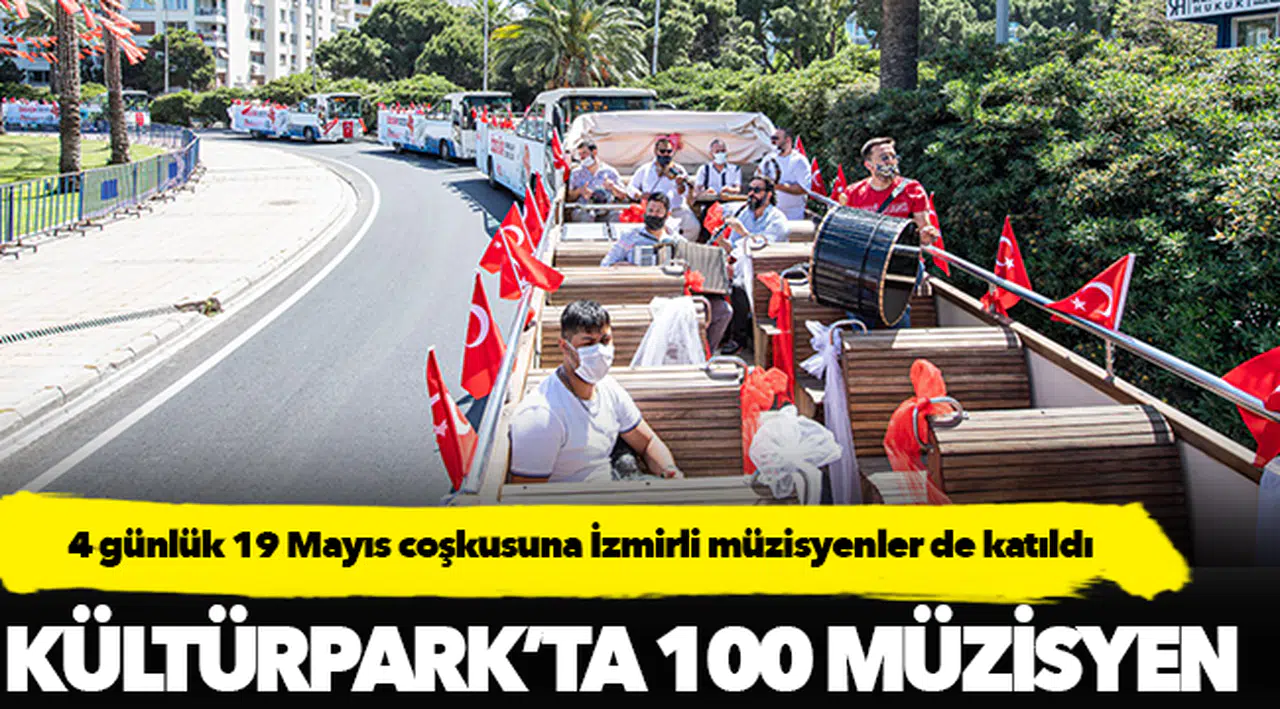4 günlük 19 Mayıs coşkusuna İzmirli müzisyenler de katıldı