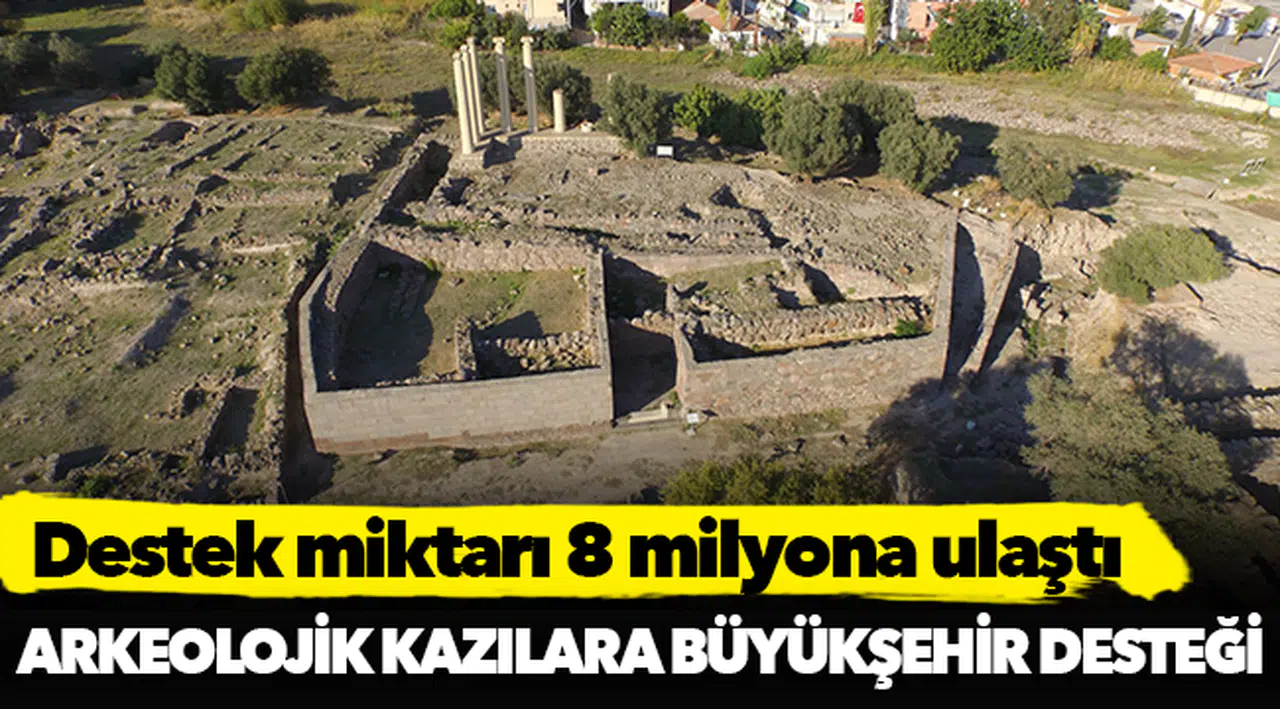 Arkeolojik kazılara Büyükşehir desteği