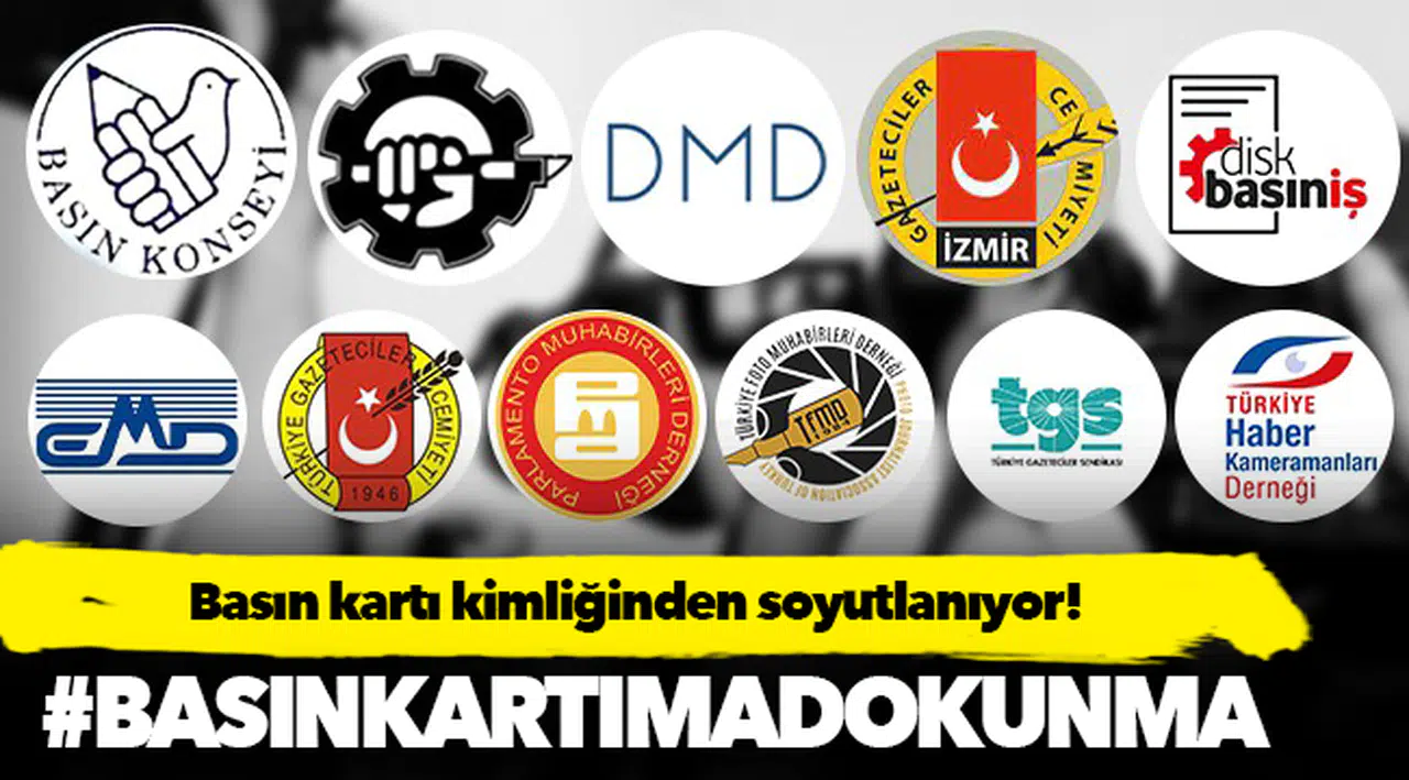 Basın kartı kimliğinden soyutlanıyor! #BasınKartımaDokunma