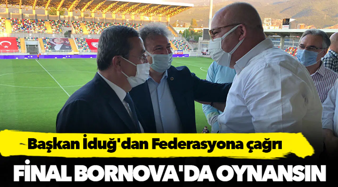 Başkan İduğ'dan Federasyona çağrı