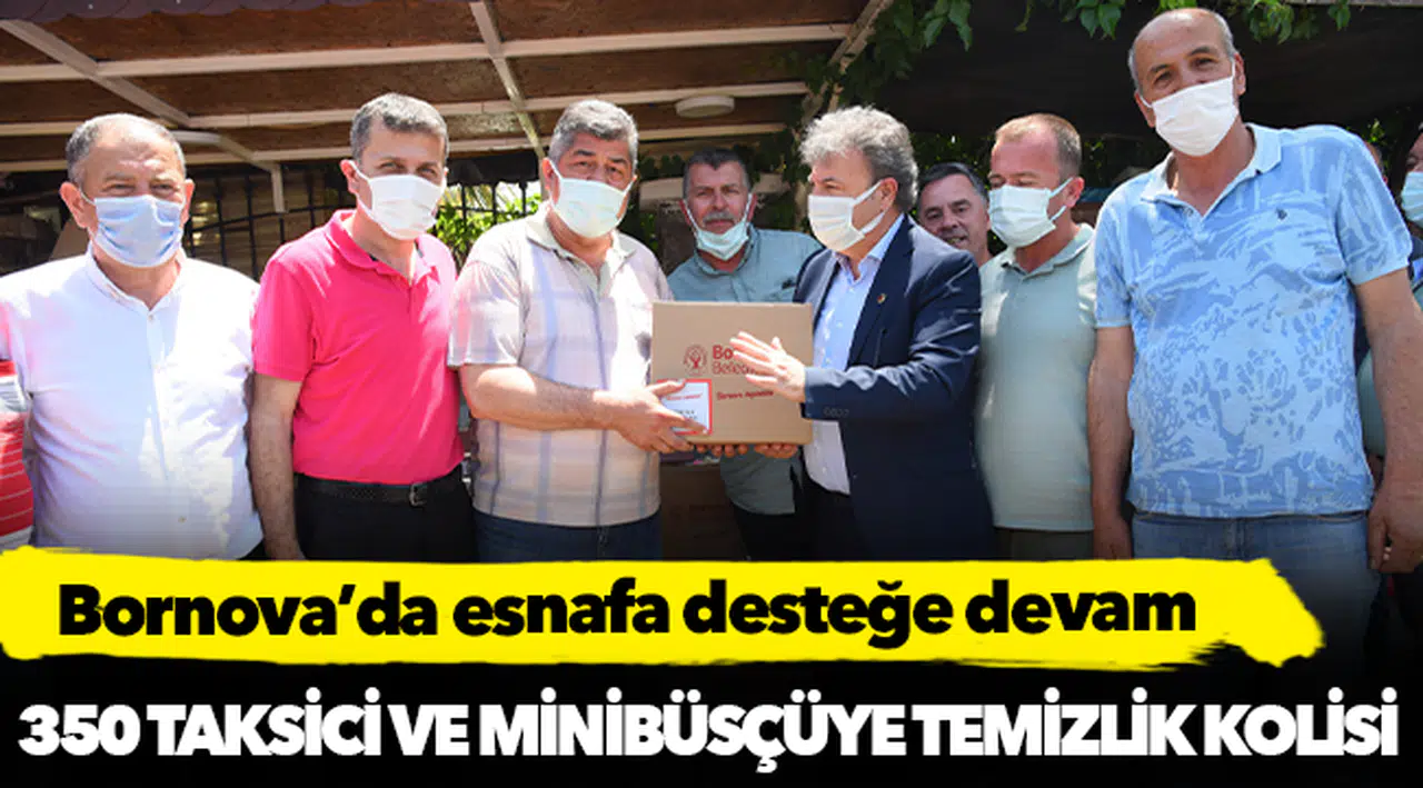 Bornova’da esnafa desteğe devam