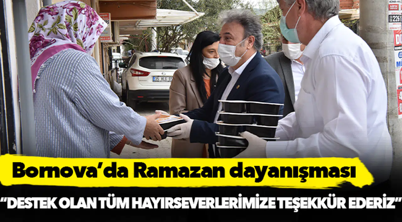 Bornova’da Ramazan dayanışması