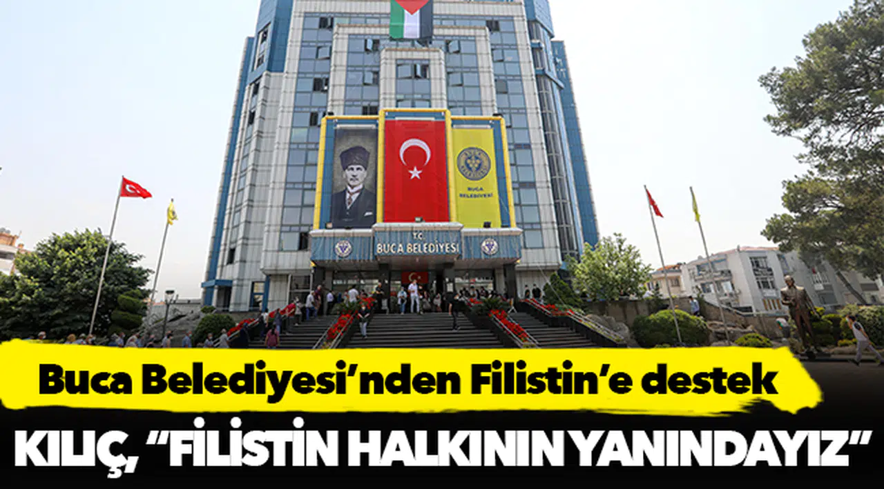 Buca Belediyesi’nden Filistin’e destek