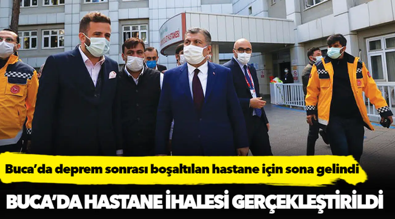 Buca’da hastane ihalesi gerçekleştirildi