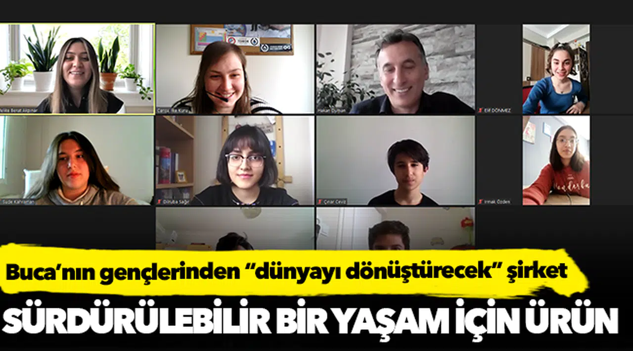Buca’nın gençlerinden “dünyayı dönüştürecek” şirket