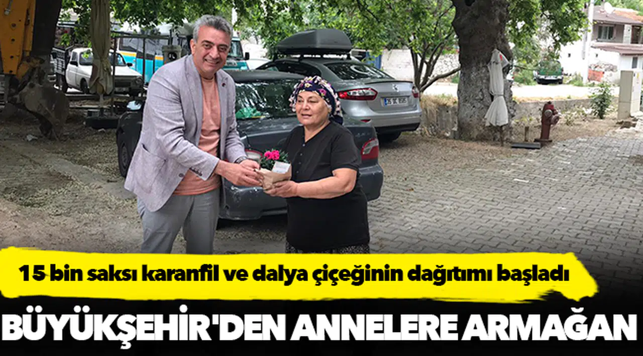 Büyükşehir'den annelere armağan
