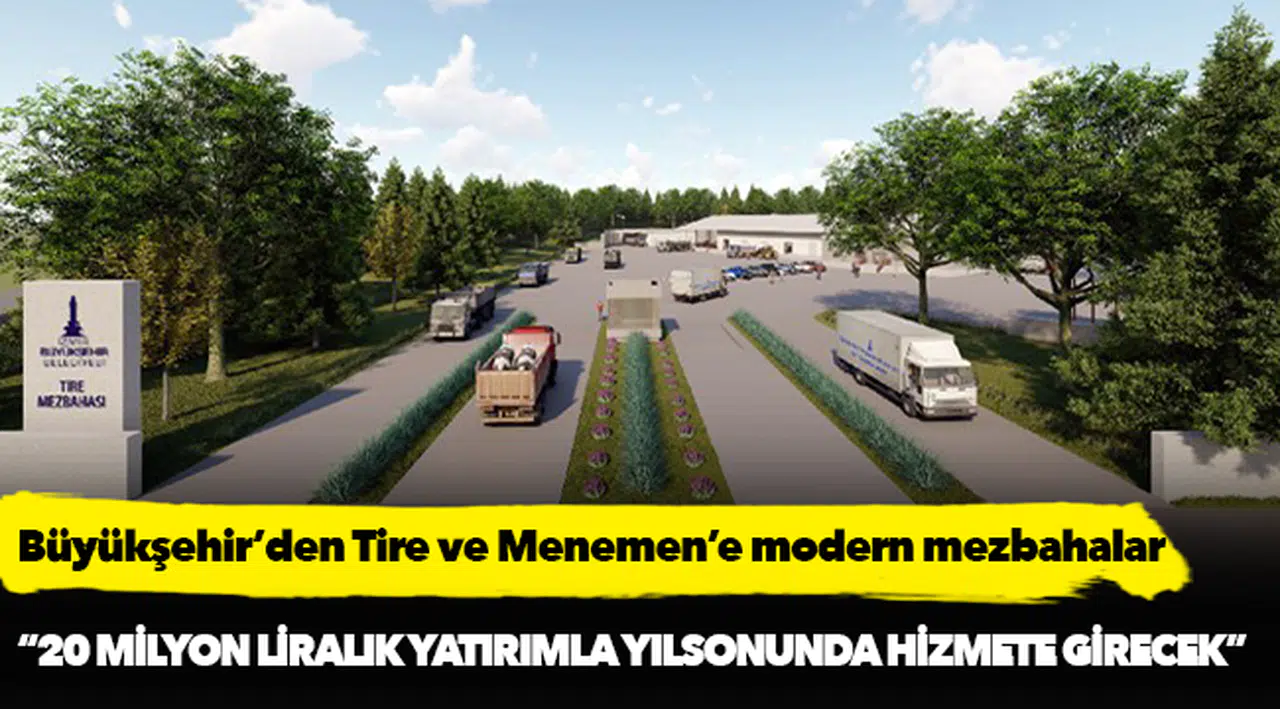 Büyükşehir’den Tire ve Menemen’e modern mezbahalar
