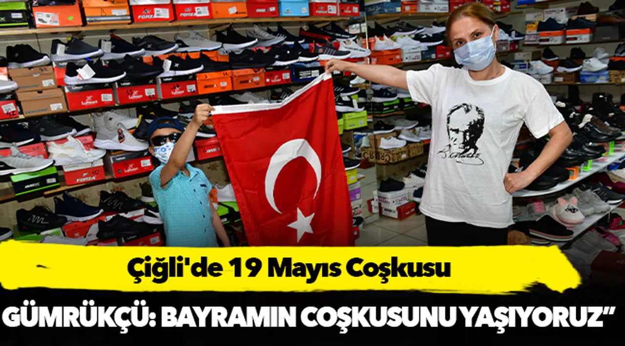 Çiğli'de 19 Mayıs Coşkusu