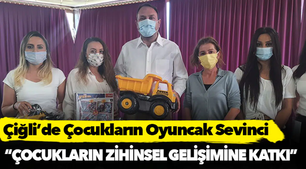 Çiğli’de Çocukların Oyuncak Sevinci