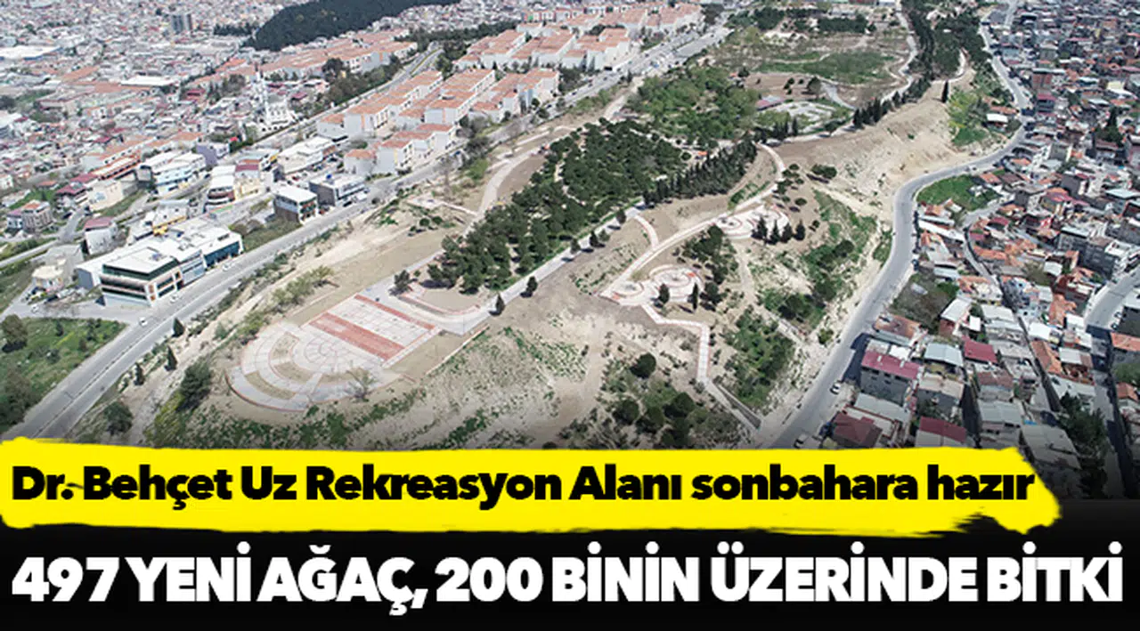 Dr. Behçet Uz Rekreasyon Alanı sonbahara hazır