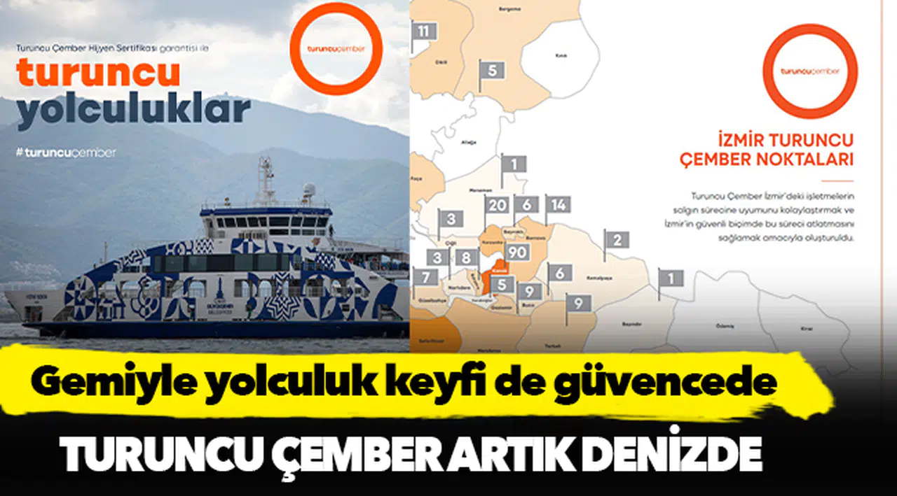 Gemiyle yolculuk keyfi de güvencede