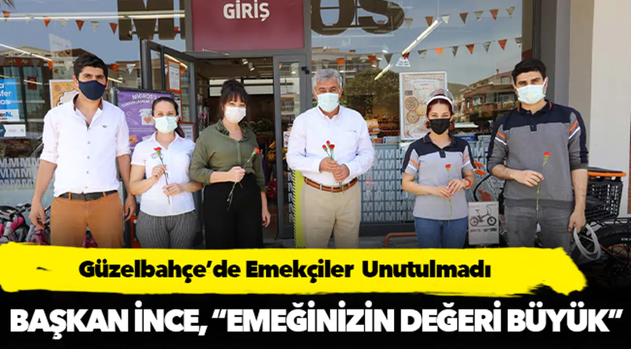 Güzelbahçe’de Emekçiler  Unutulmadı