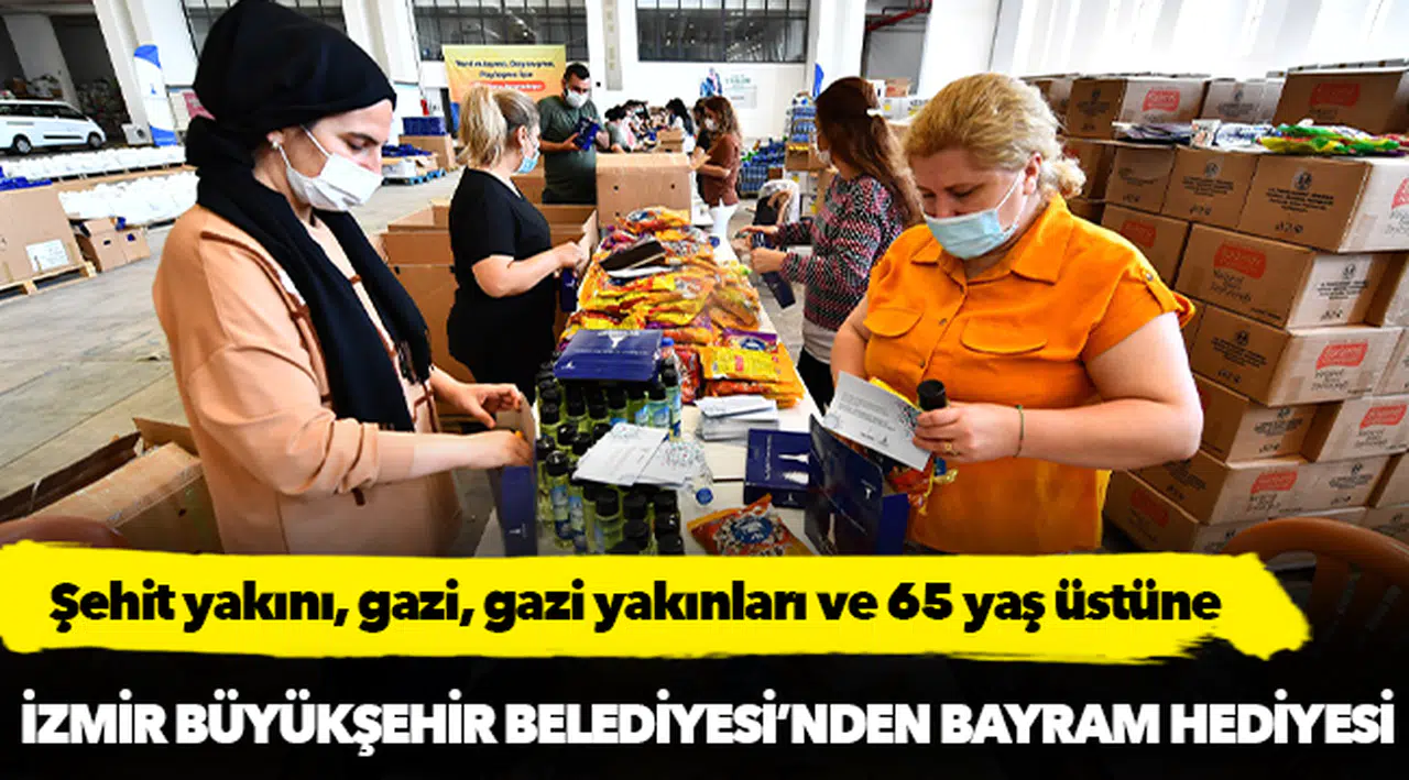 İzmir Büyükşehir Belediyesi’nden bayram hediyesi