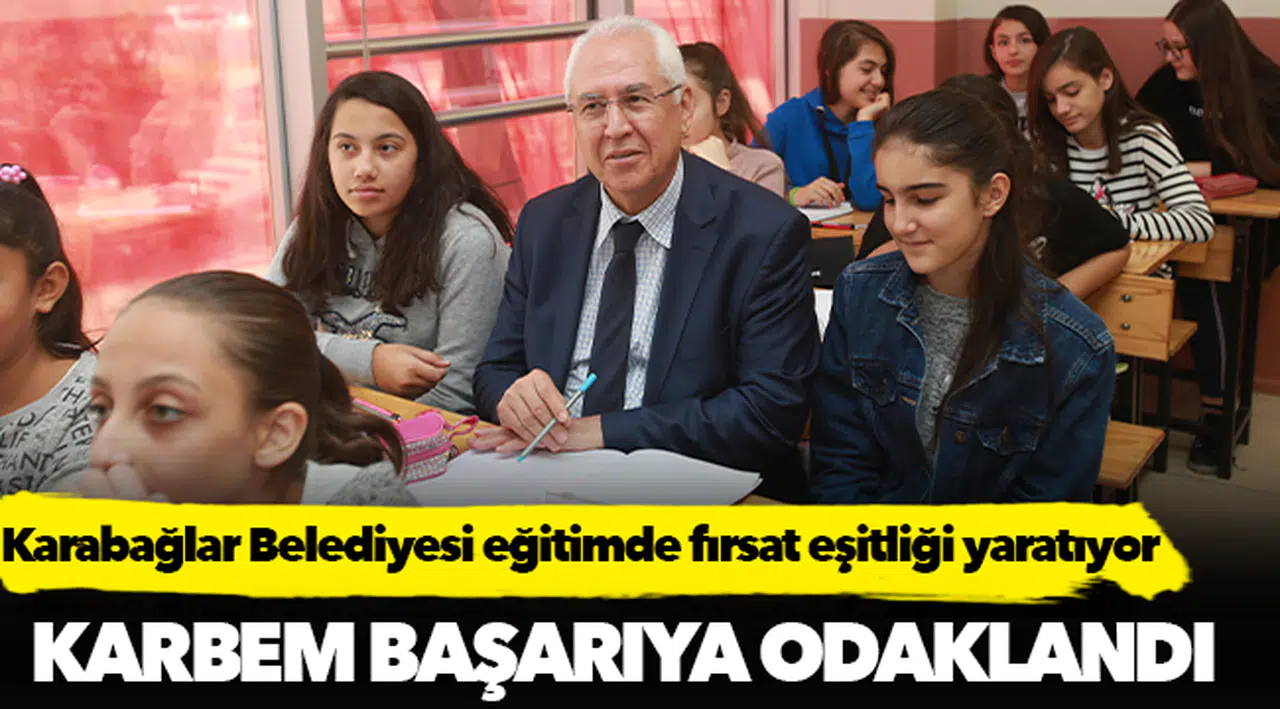 Karabağlar Belediyesi eğitimde fırsat eşitliği yaratıyor