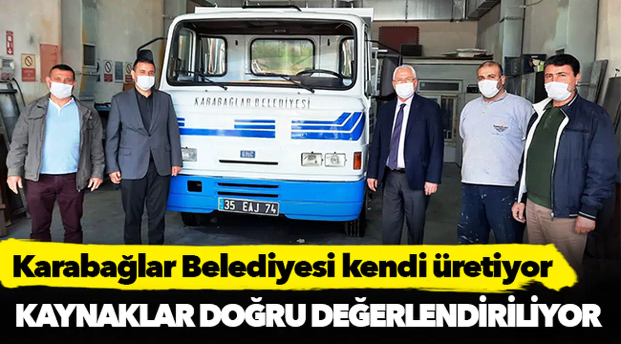 Karabağlar Belediyesi kendi üretiyor