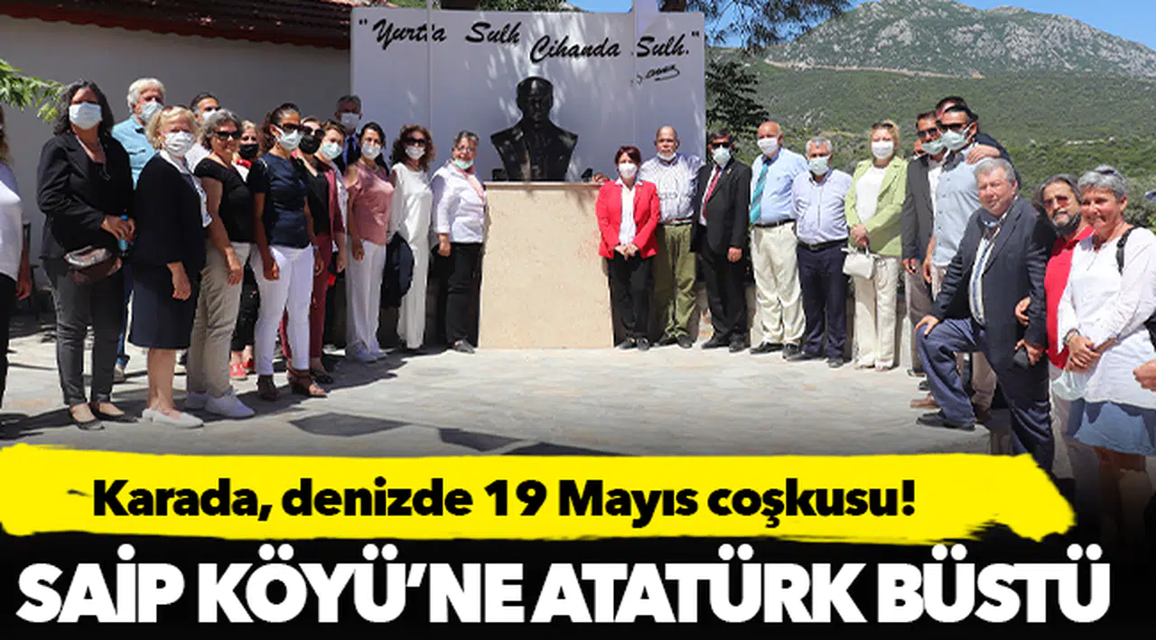 Karada, denizde 19 Mayıs coşkusu!