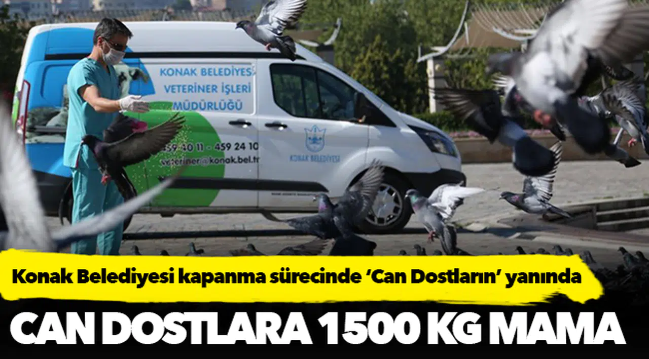 Konak Belediyesi kapanma sürecinde ‘Can Dostların’ yanında