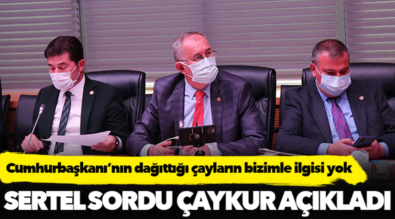 Sertel sordu ÇAYKUR açıkladı:  Cumhurbaşkanı’nın dağıttığı çayların bizimle ilgisi yok