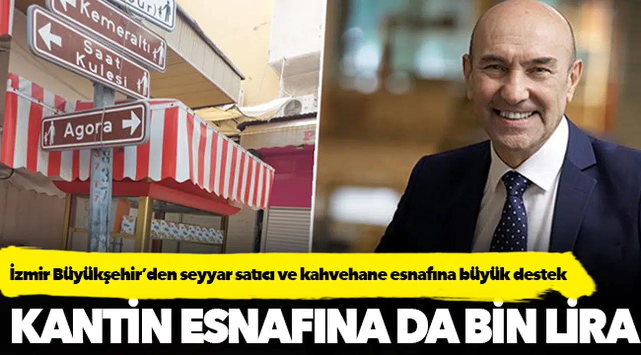 Seyyar satıcı ve kahvehane esnafına büyük destek