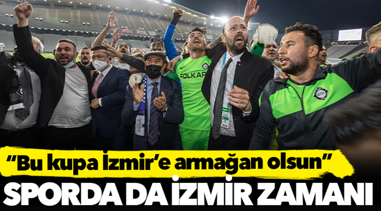 Sporda da İzmir zamanı
