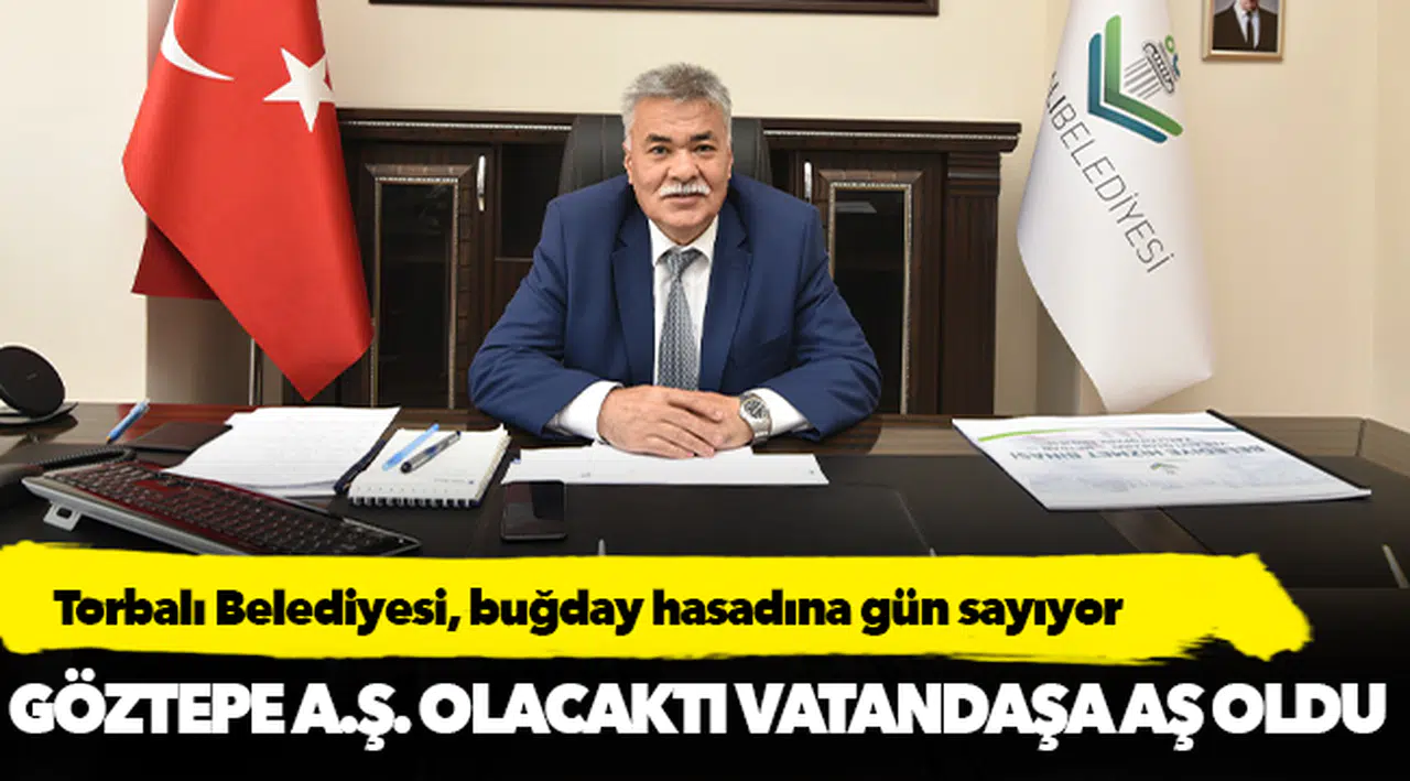 Torbalı Belediyesi, buğday hasadına gün sayıyor