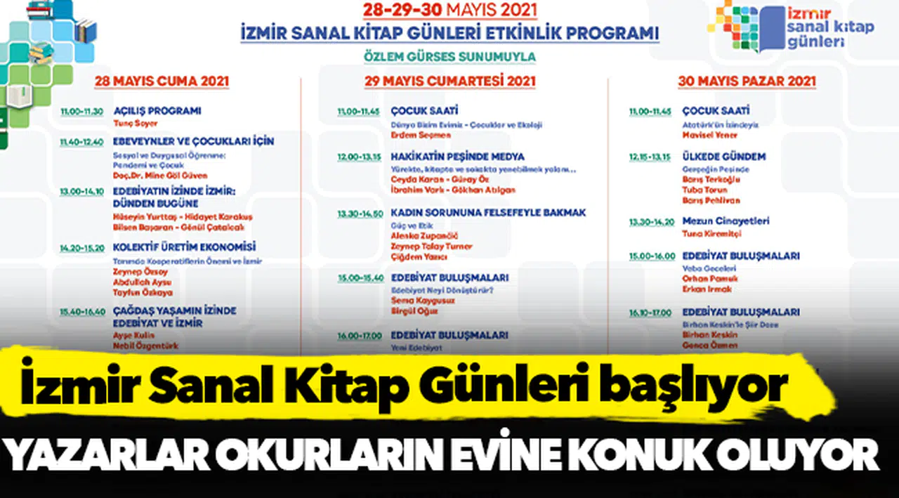 Yazarlar okurların evine konuk oluyor