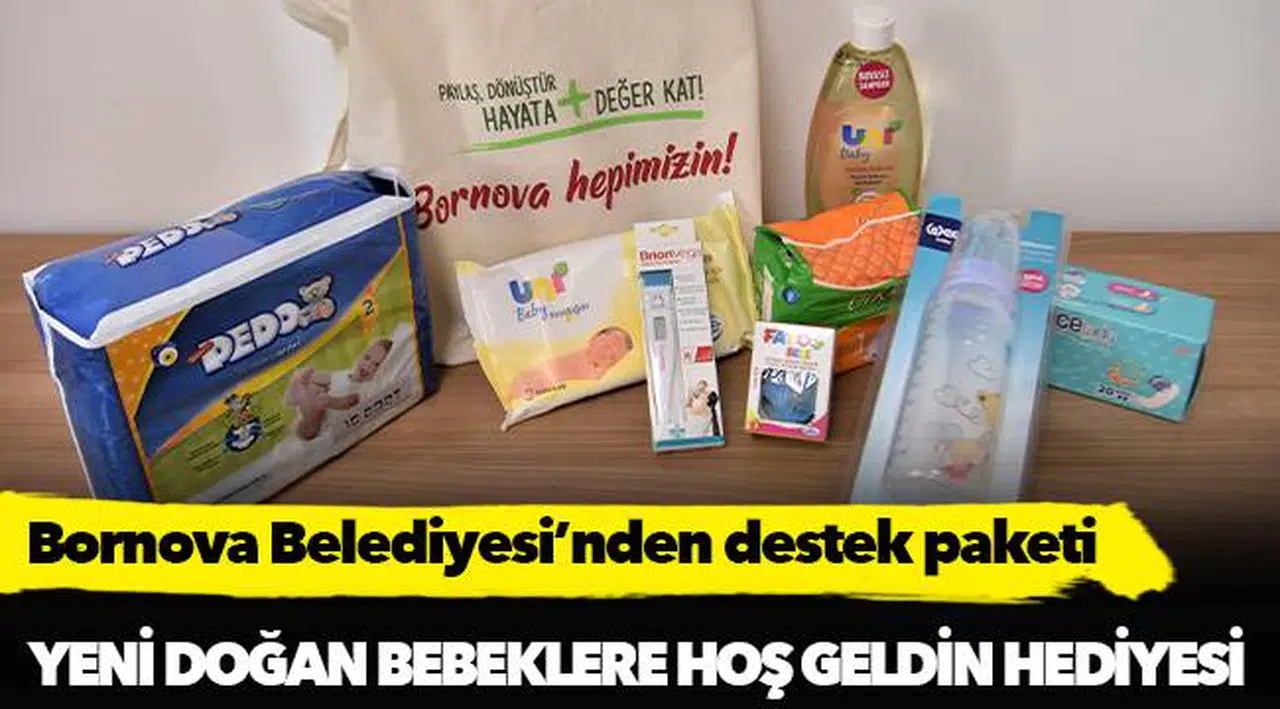 Yeni Doğan Bebeklere Ailemize Hoş Geldin Hediyesi