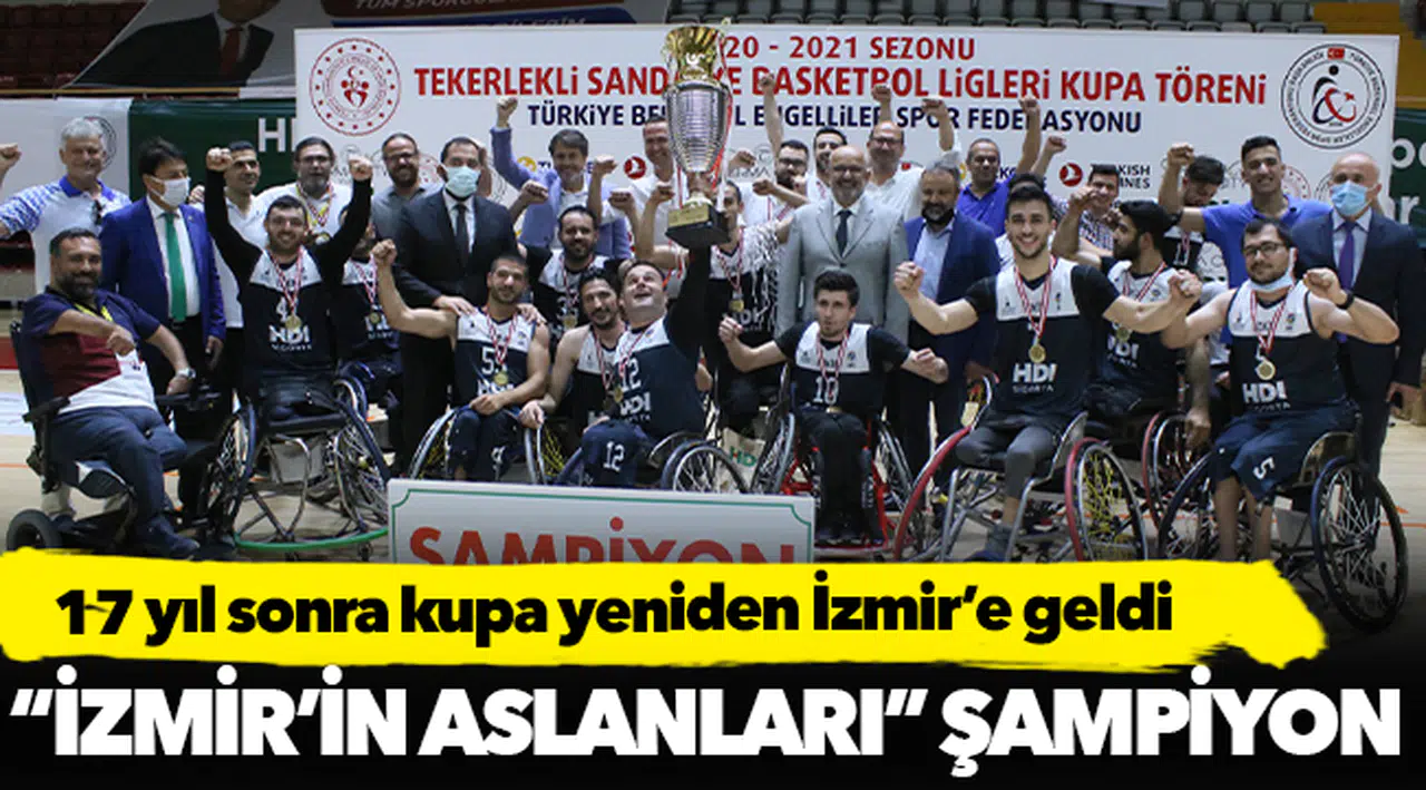 17 yıl sonra kupa yeniden İzmir’e geldi
