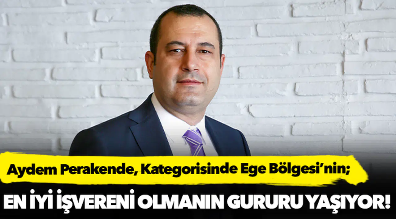 Aydem Perakende, Kategorisinde Ege Bölgesi’nin En İyi İşvereni Olmanın Gururu Yaşıyor!