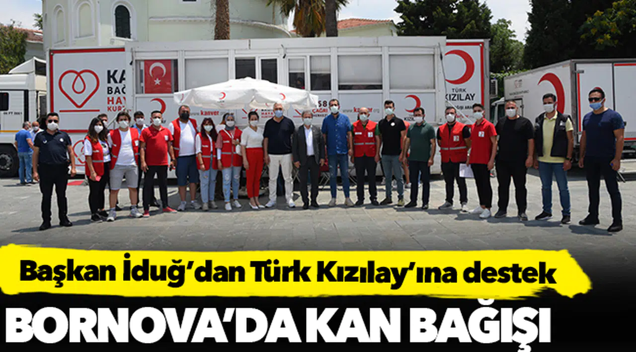 Başkan İduğ’dan Türk Kızılay’ına destek