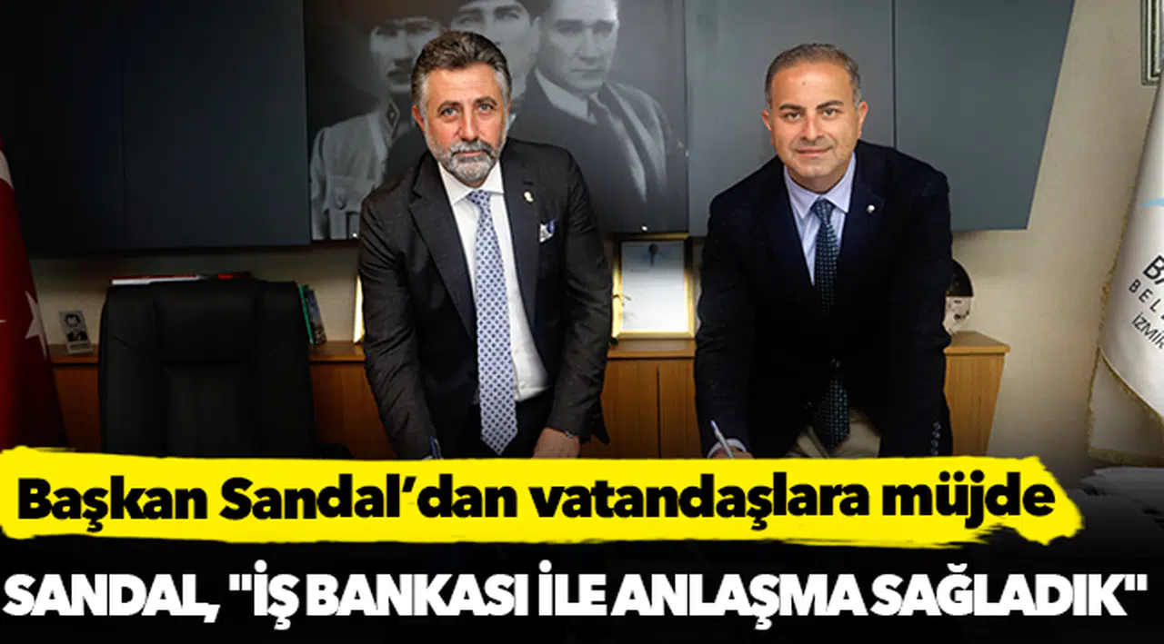 Başkan Sandal’dan vatandaşlara müjde