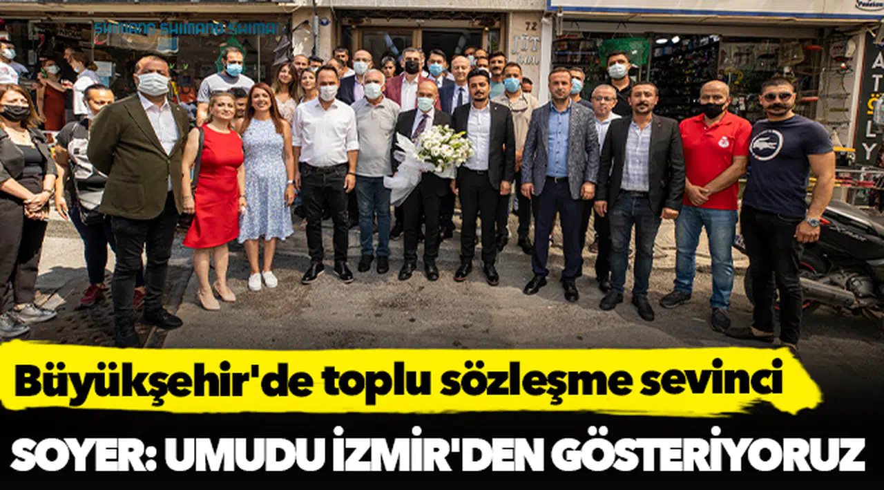 Büyükşehir'de toplu sözleşme sevinci