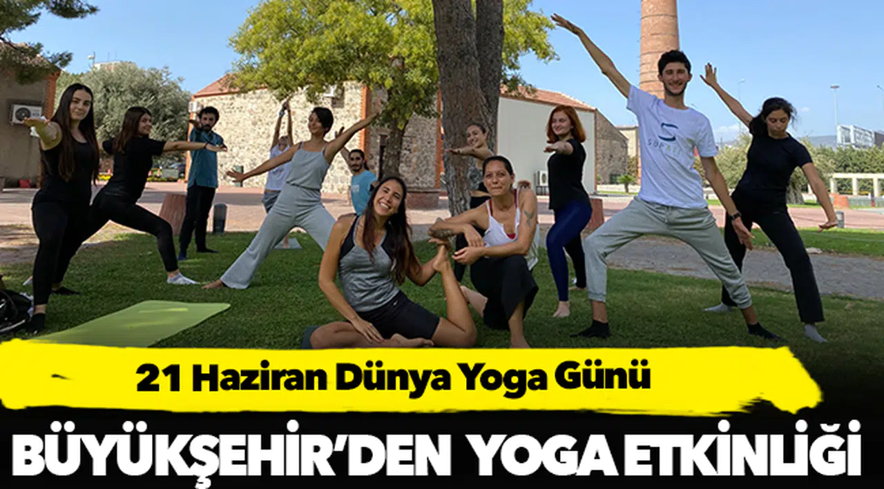 Büyükşehir’den  yoga etkinliği
