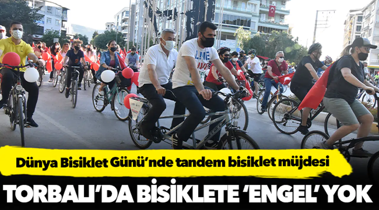 Dünya Bisiklet Günü’nde tandem bisiklet müjdesi