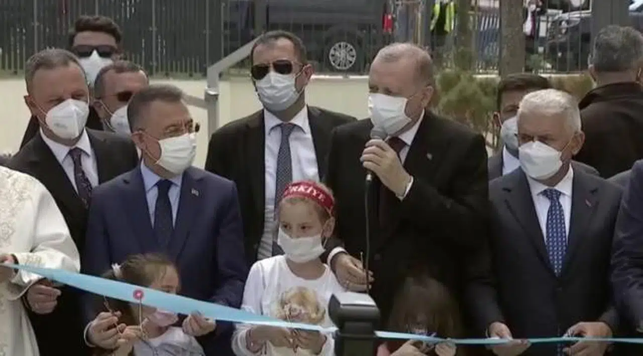 Erdoğan: Biz bir yere bir isim veriyorsak, onun bir anlamı var